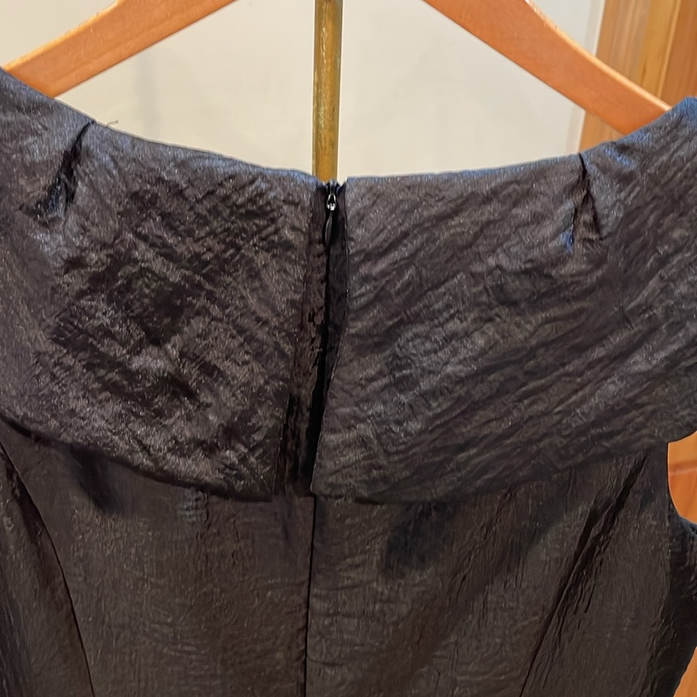 DAVID MEISTER COCKTAIL BLACK TIE DRESS SIZE 6 - Picture 9 of 12